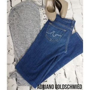 Adriano Goldschmied The Stilt Ciggarette Jeans 25R.